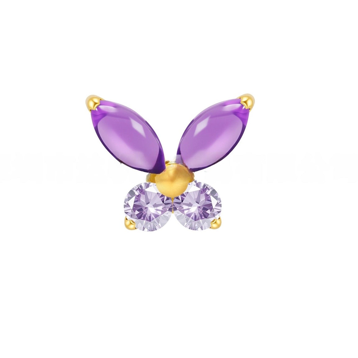 Mariposa Morada Titanio