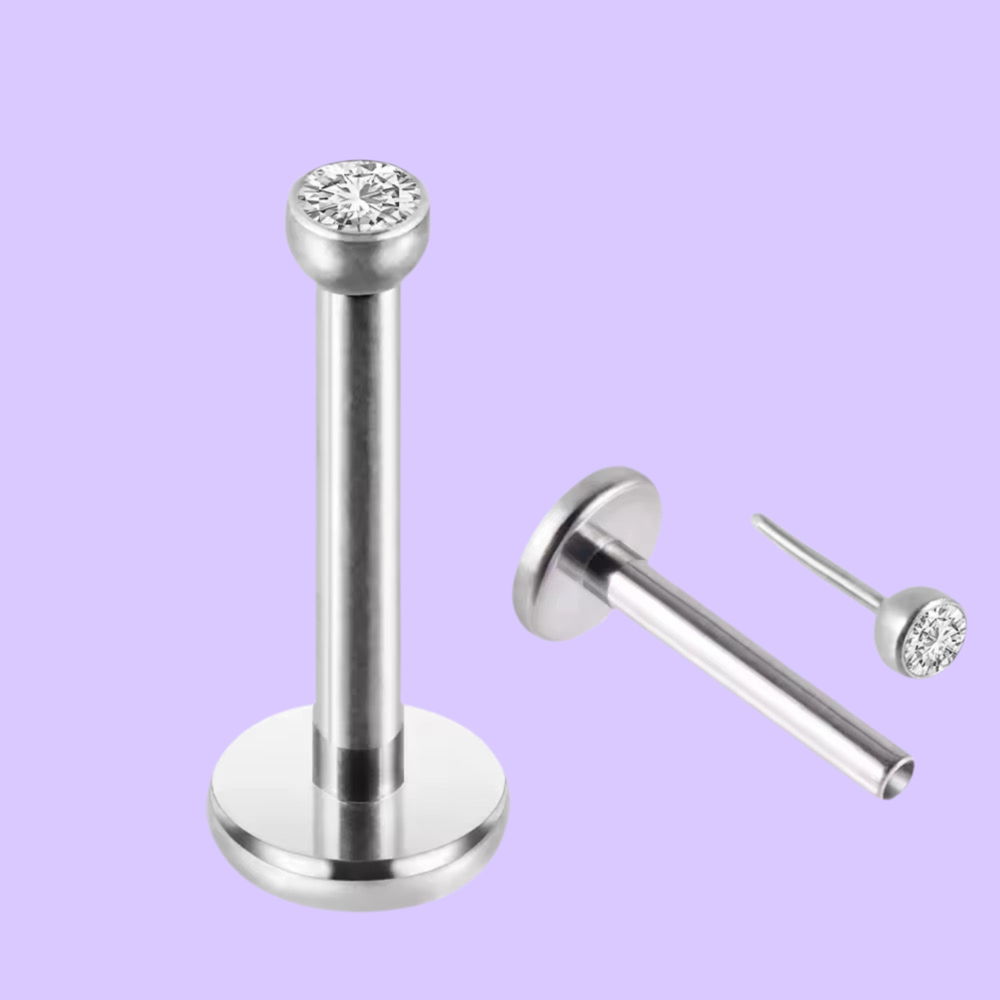 Brillo Mini Plateado Titanio