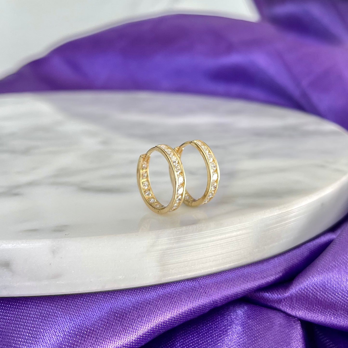 Hoops Venecia Oro 10k