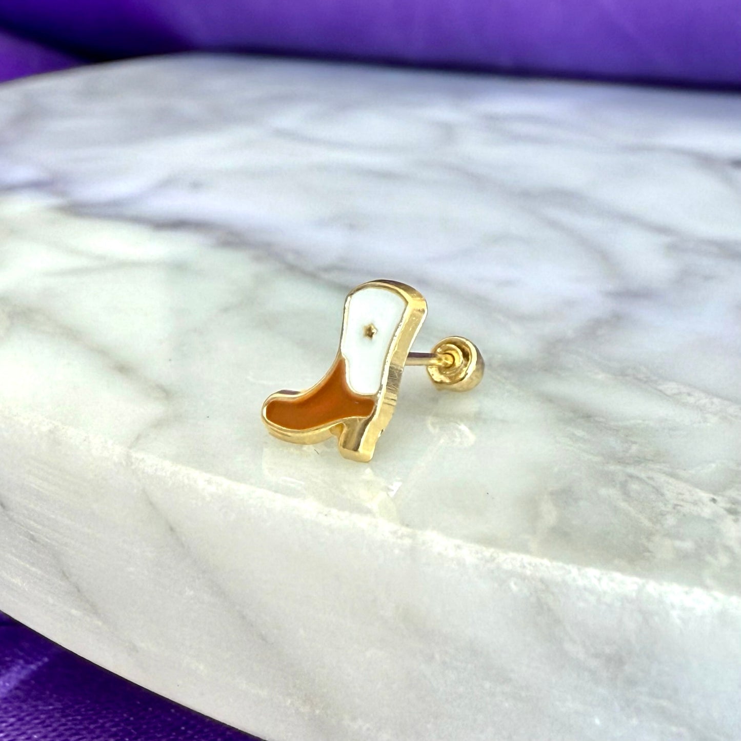 Cowgirl Camel Oro 10k