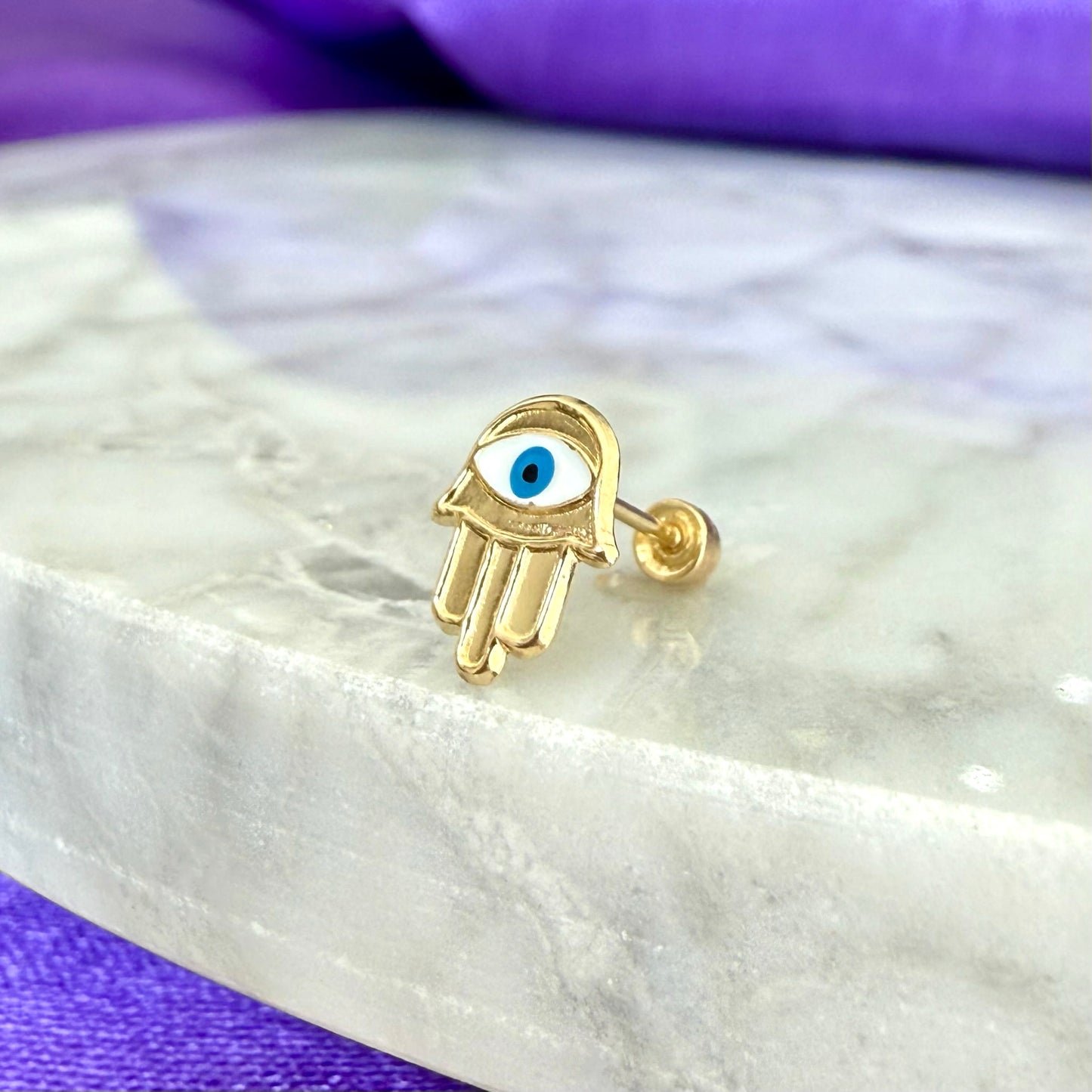 Mano de Fátima Oro 10k