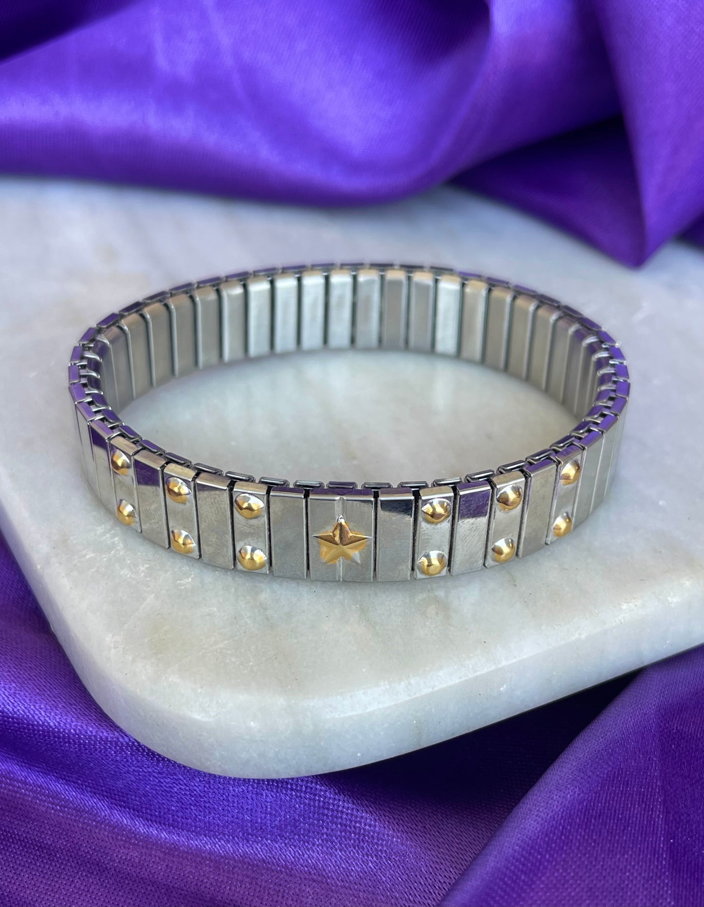 Pulsera Iris Rocker Silver