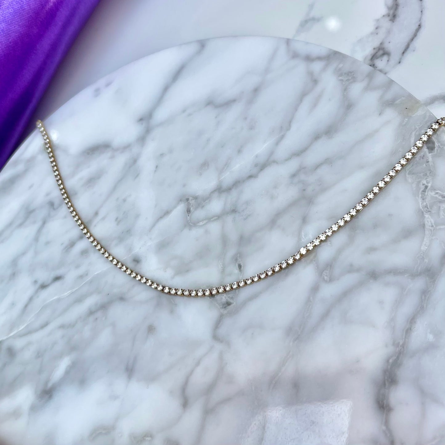 Tennis Necklace Mini