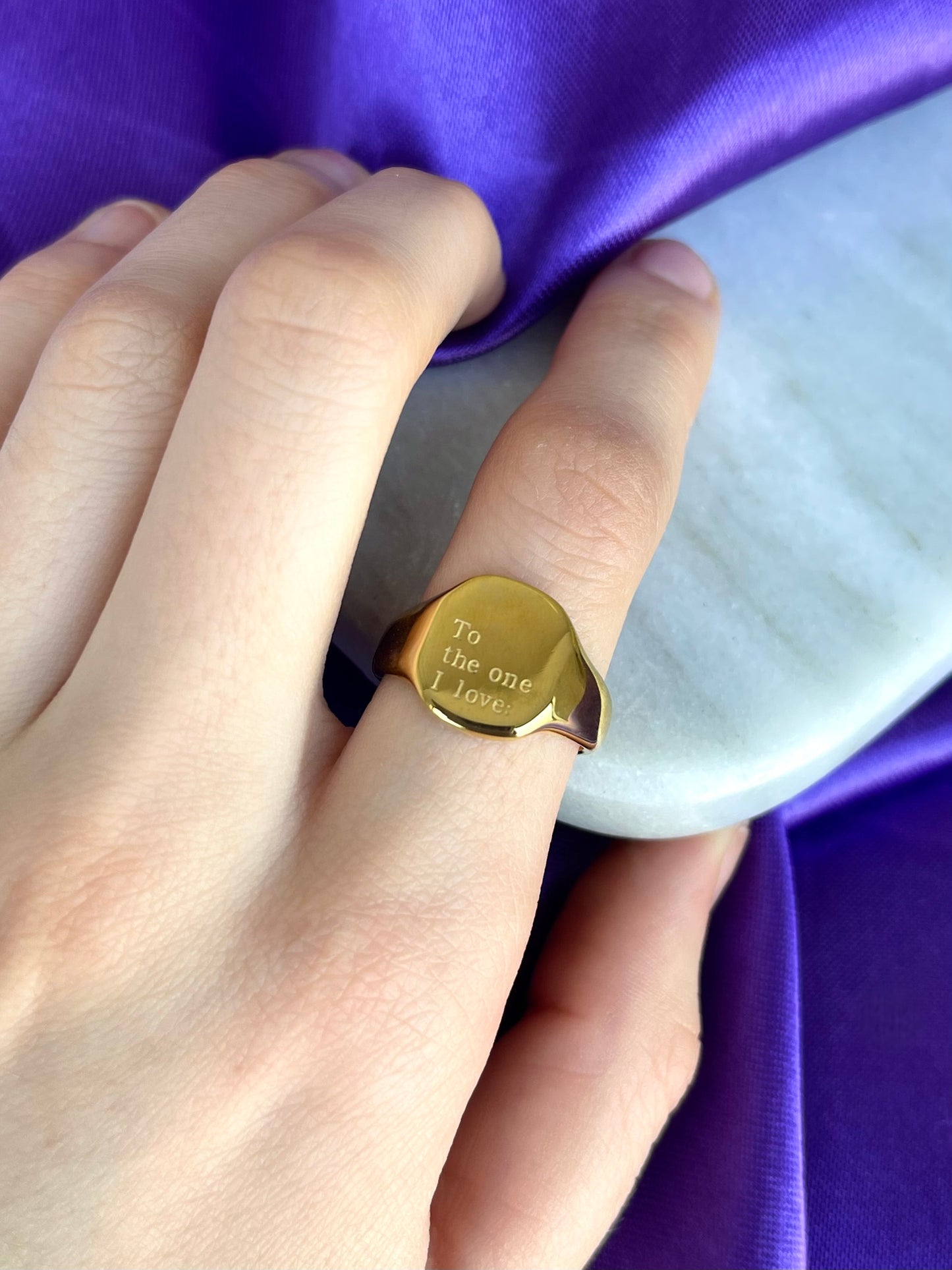 Anillo "to the one I love"