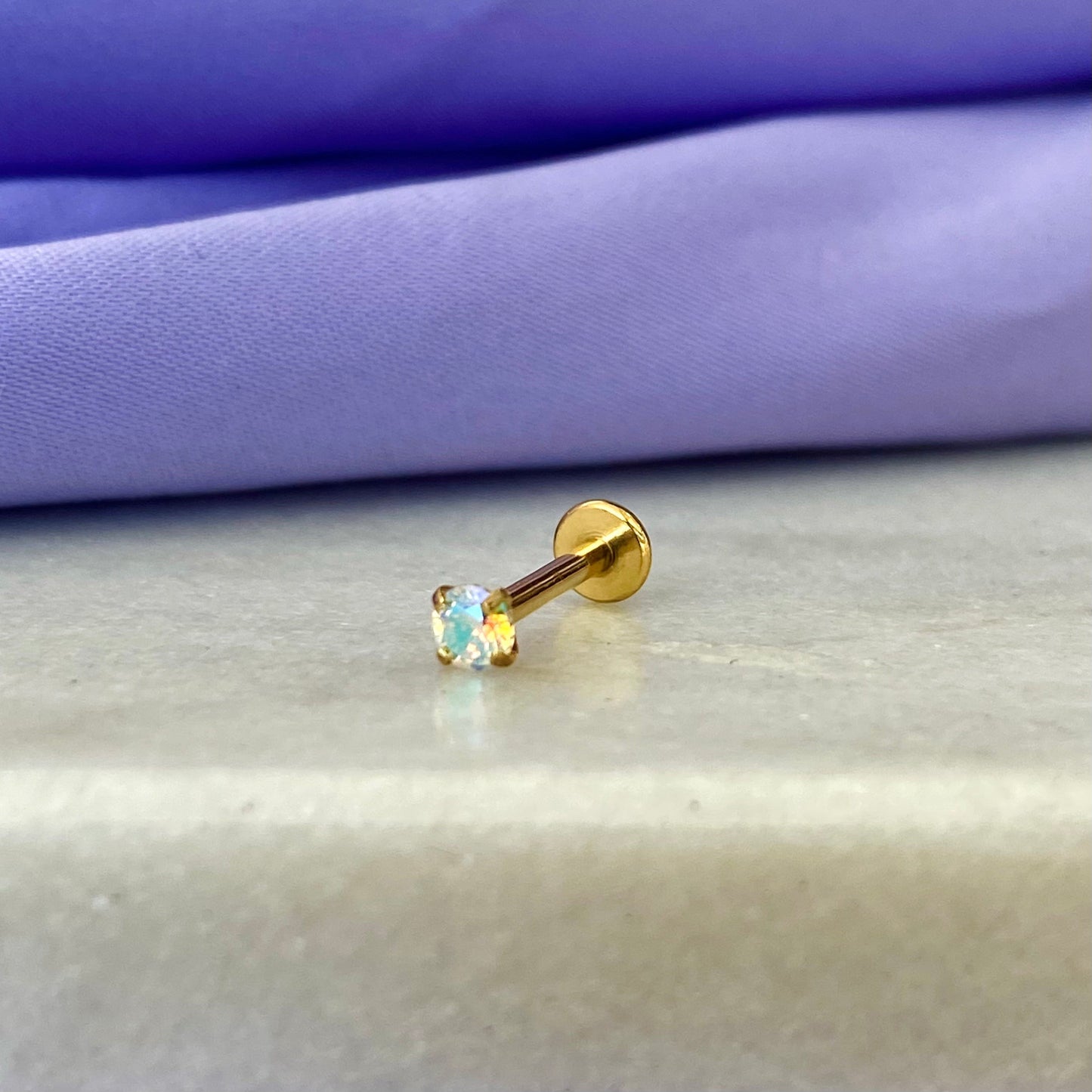 Brillo Tornasol Acero Quirúrgico