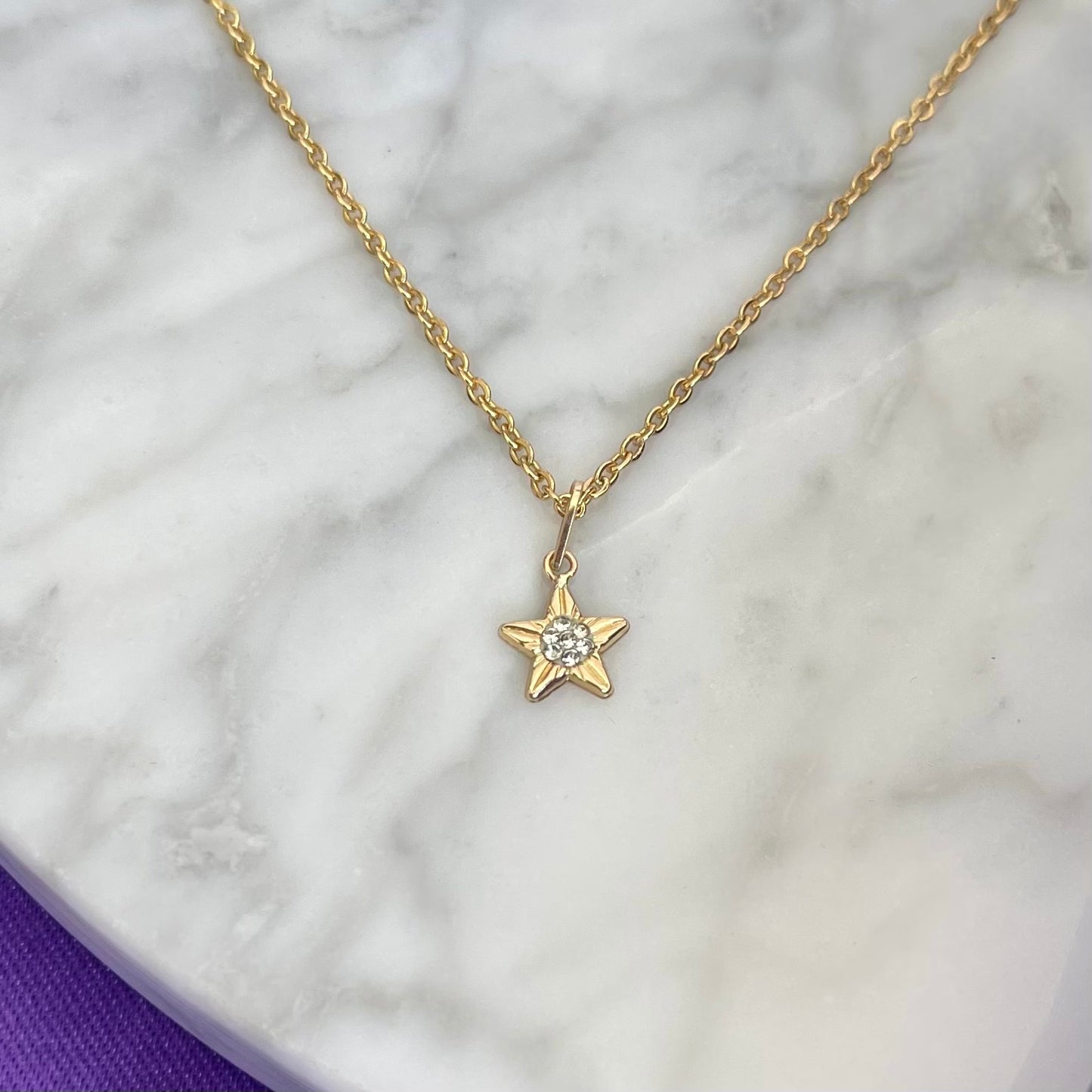 Dije Estrella Mini Oro 10k