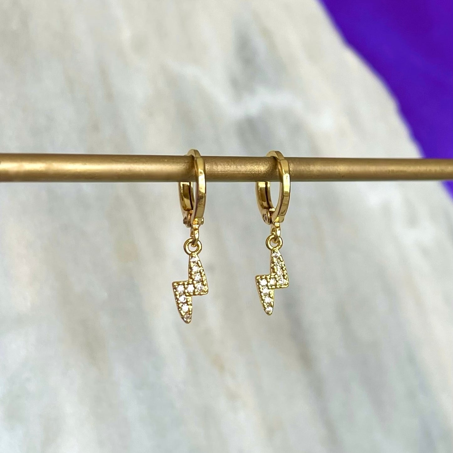 Hoop Rayo con Brillos