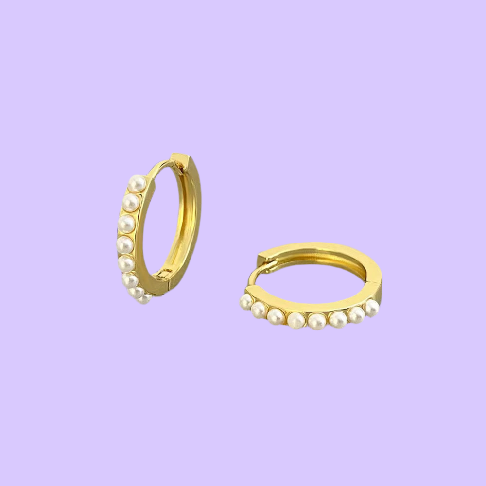 Hoop Perlas Mini 12 mm