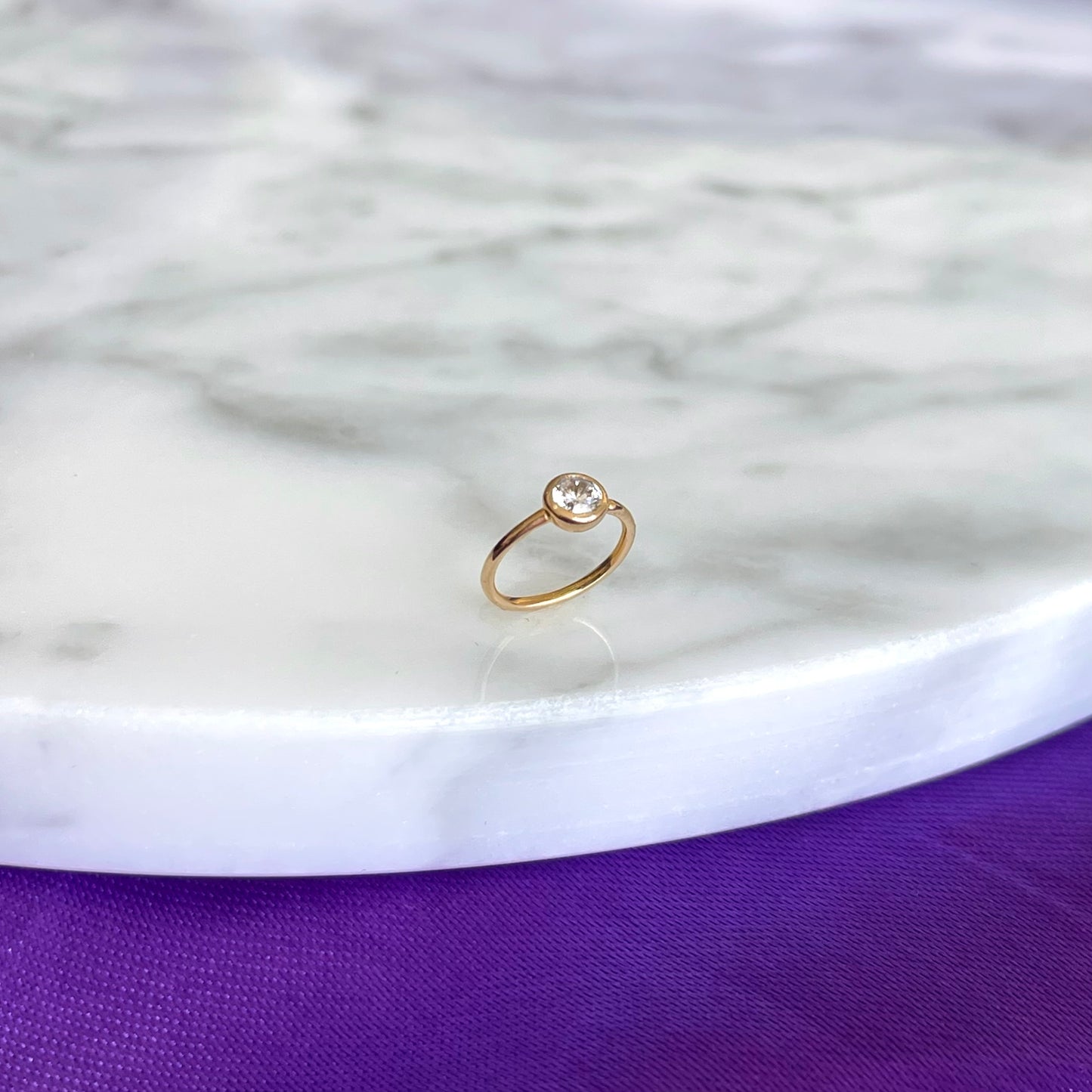 Hoop Single Spark Oro 14k