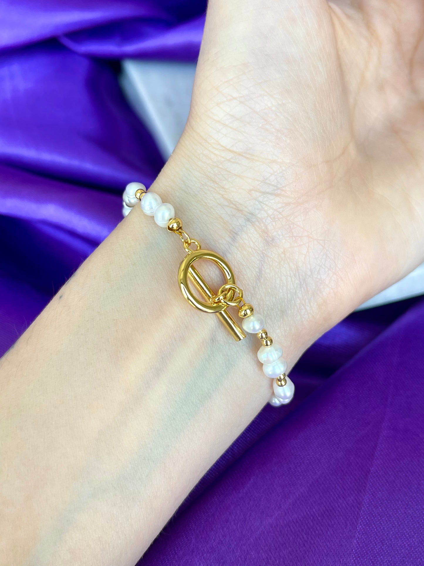 Pulsera Perlas Cultivadas