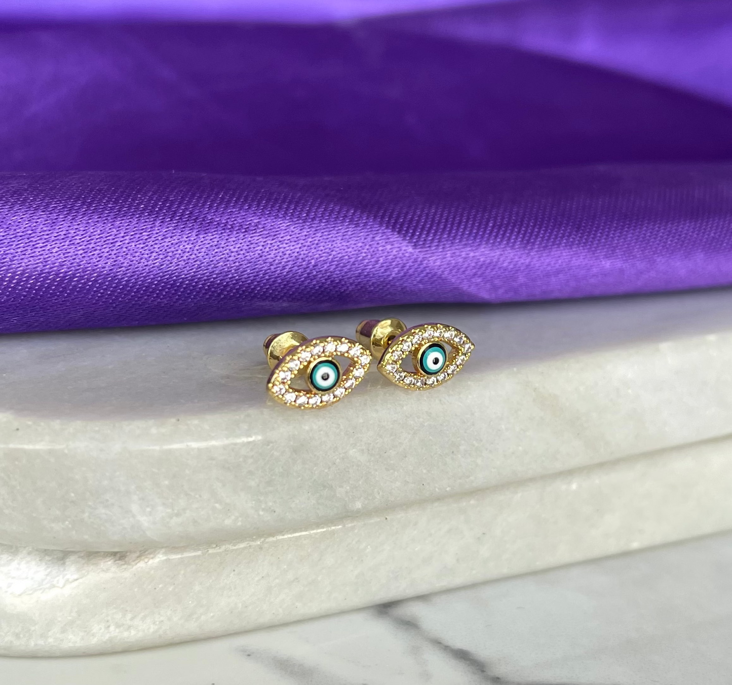 Broqueles Ojo Spark Turquesa