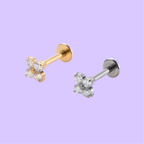 Flor Mini Titanio Diseño