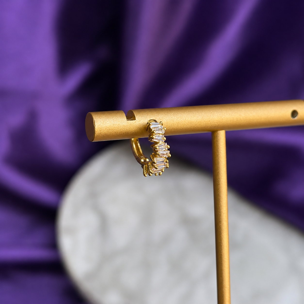 Hoop Prism Chapa de Oro 22k
