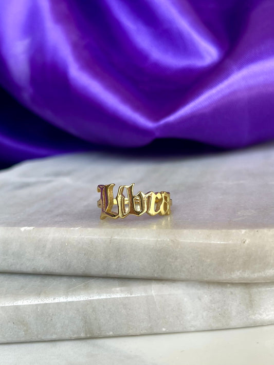 Anillo Libra