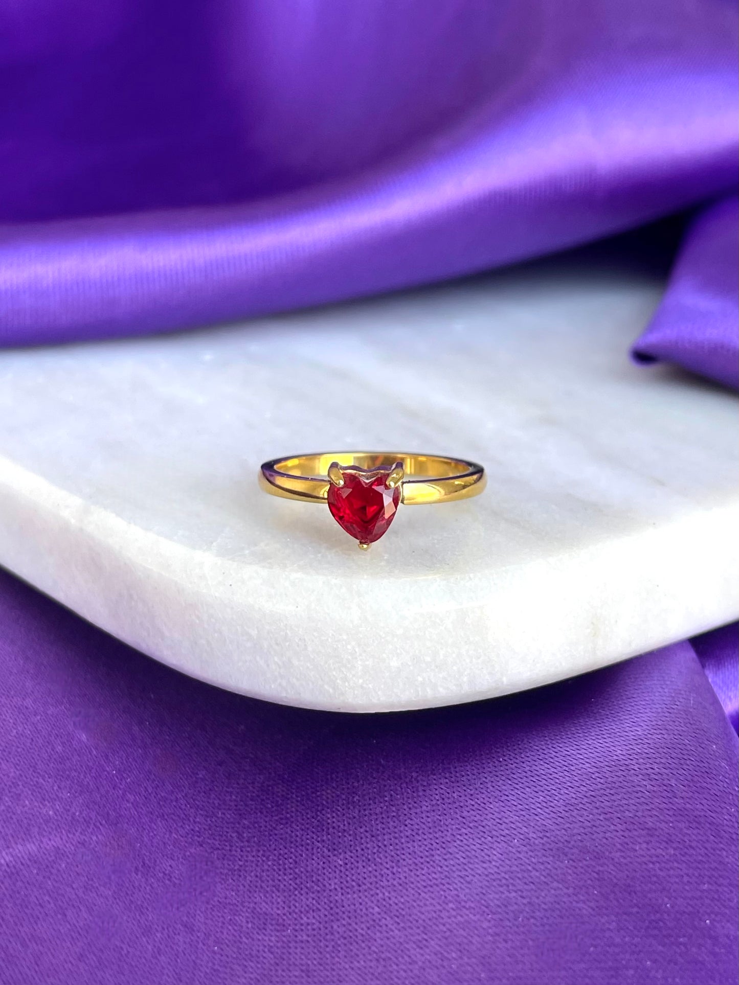 Anillo Red Heart