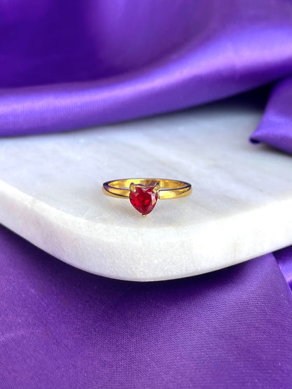 Anillo Red Heart