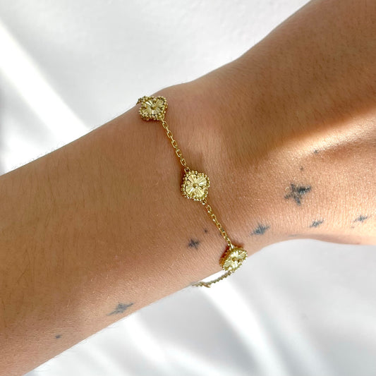 Pulso Lucky Clover Oro 10k