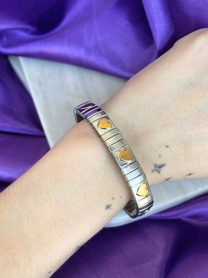 Pulsera Iris Romantic Silver
