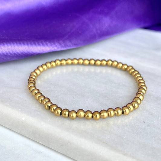Pulsera Bolitas 4mm