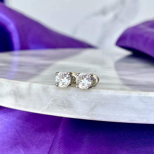 Broqueles Brillo Grande Plat.