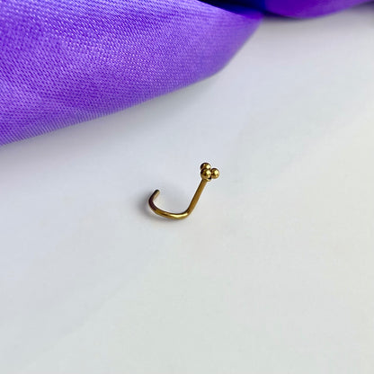 3 Bolitas Doradas Nostril