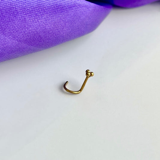 3 Bolitas Doradas Nostril