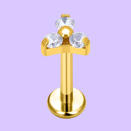 Trebol Dorado Titanio Diseño