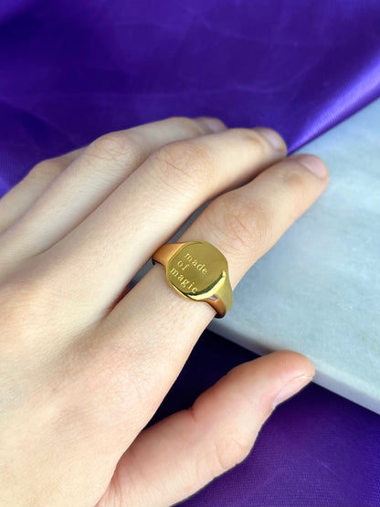 Anillo "Made of Magic"