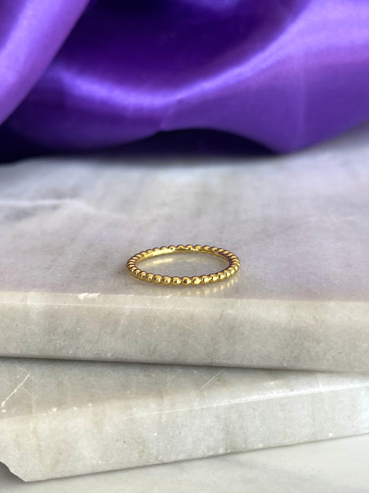 Anillo Bolitas