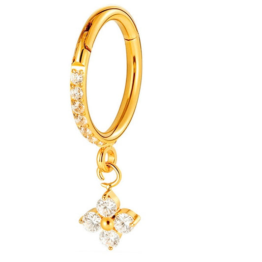 Clicker Flor Dorado