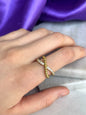 Anillo Cruzado Sparkle