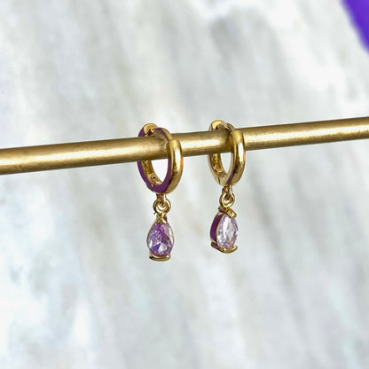 Hoop Lisa Gota Lila