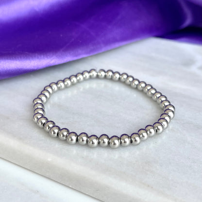 Pulsera Bolitas 6mm
