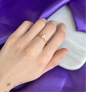 Anillo Gota Wavy