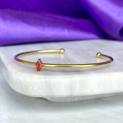 Brazalete Marquesa Rubí