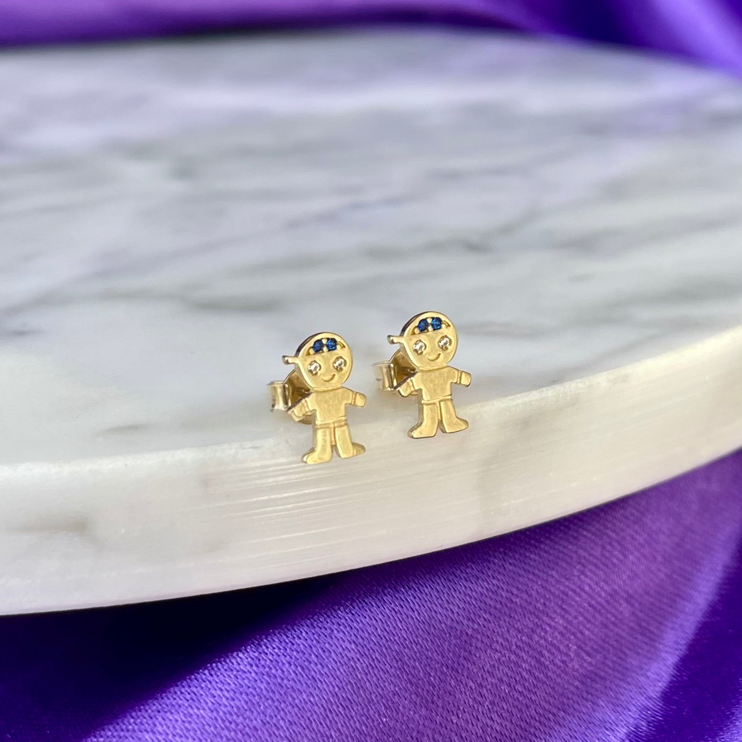 Broqueles My Boy Oro 10k