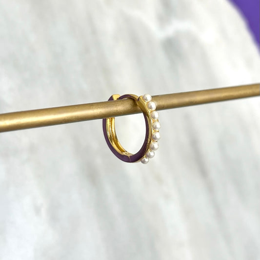 Hoop Perlas Mini 12 mm