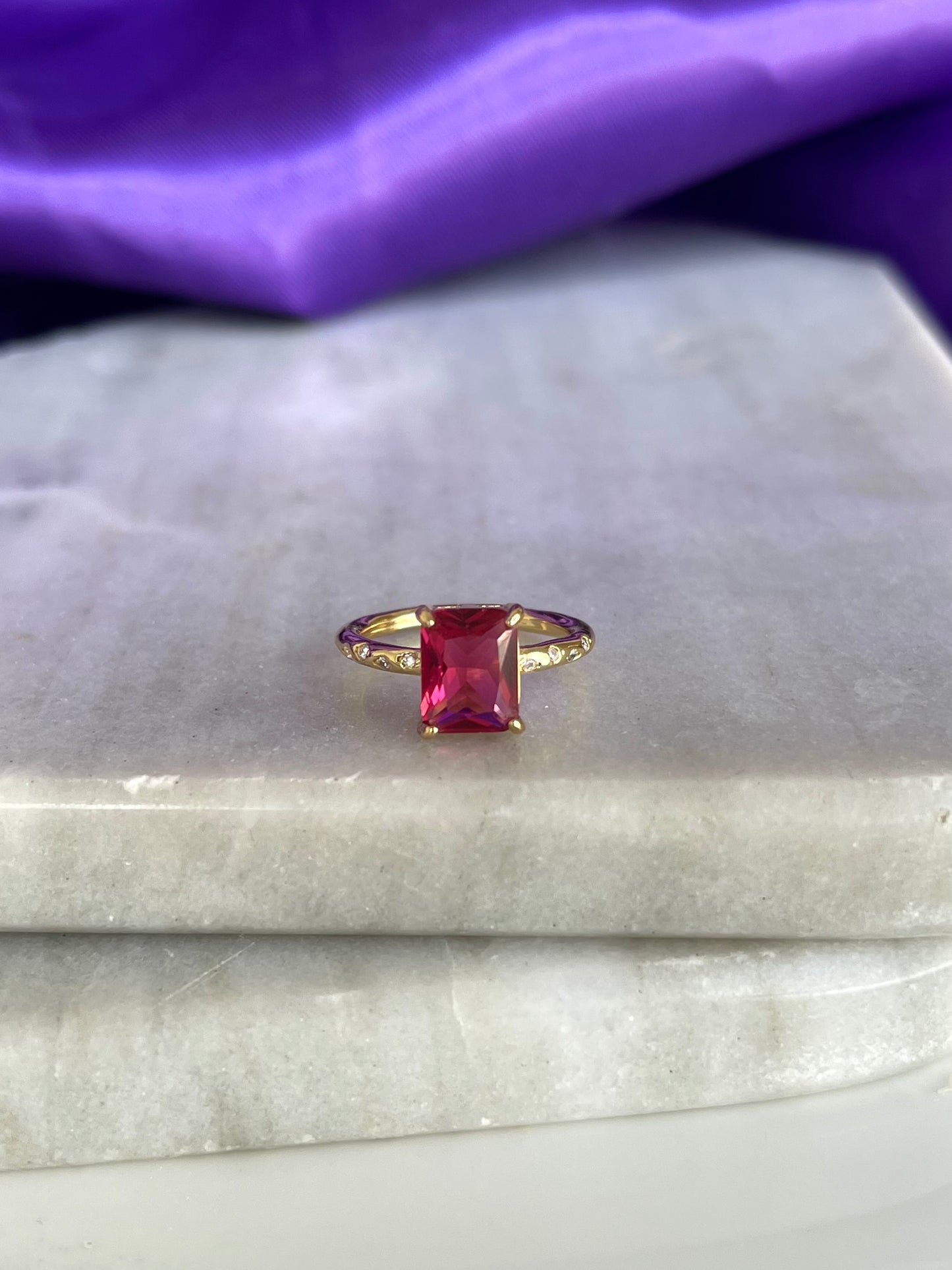 Anillo Rubí
