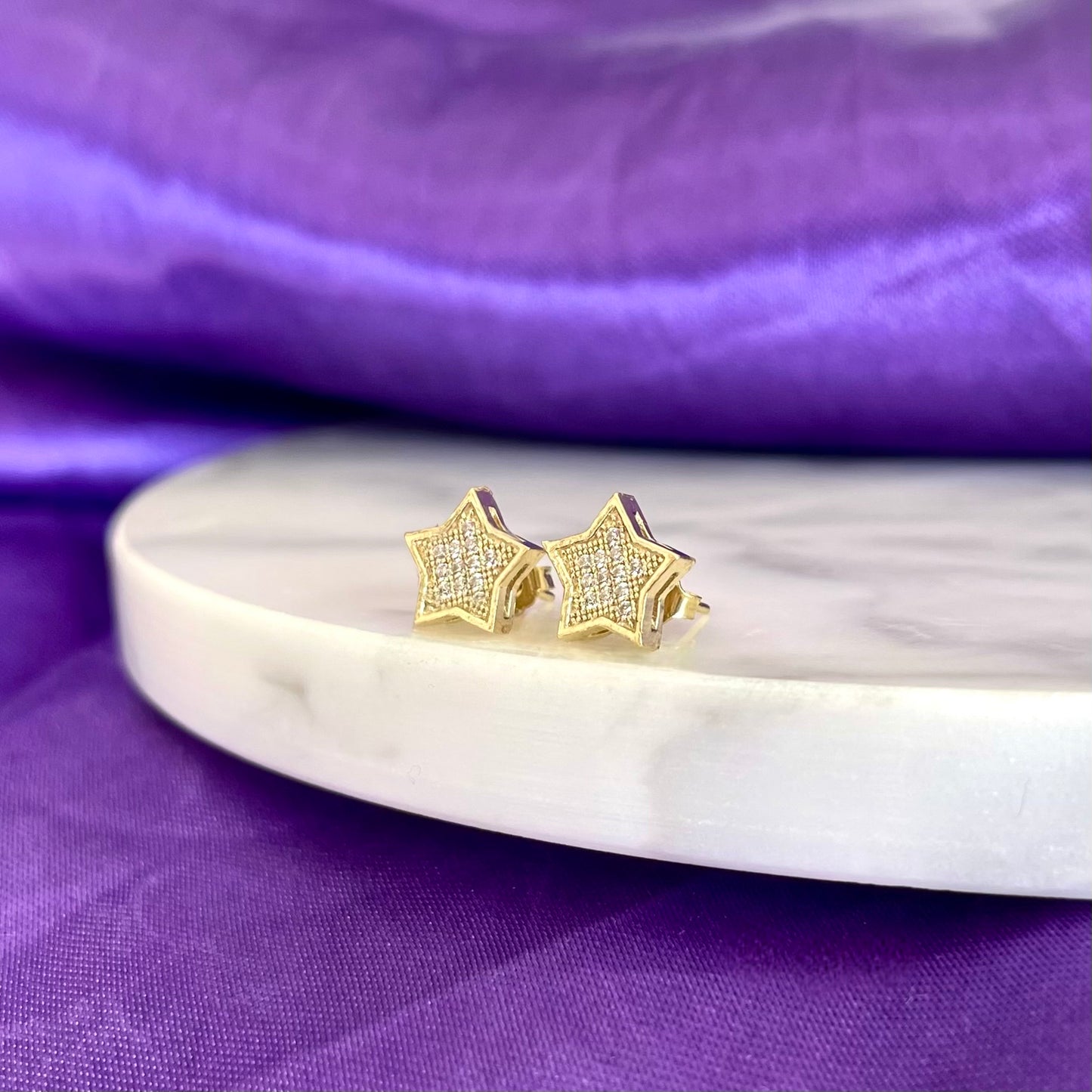 Broqueles Stargirl Oro 10k