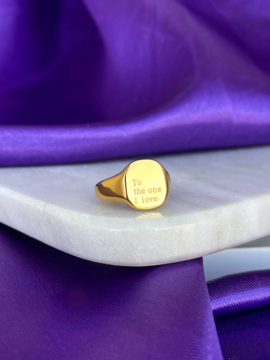 Anillo "to the one I love"