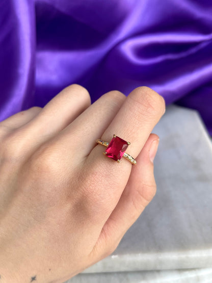 Anillo Rubí