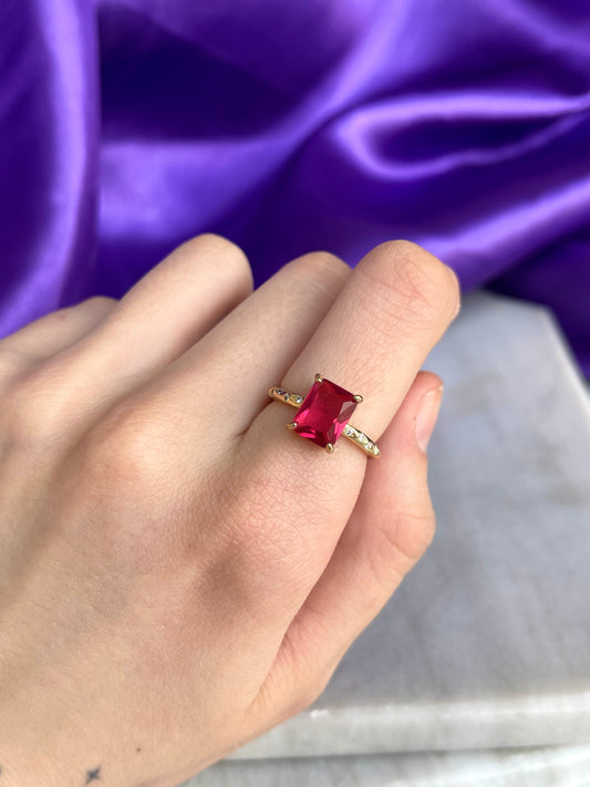Anillo Rubí