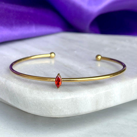 Brazalete Marquesa Rubí
