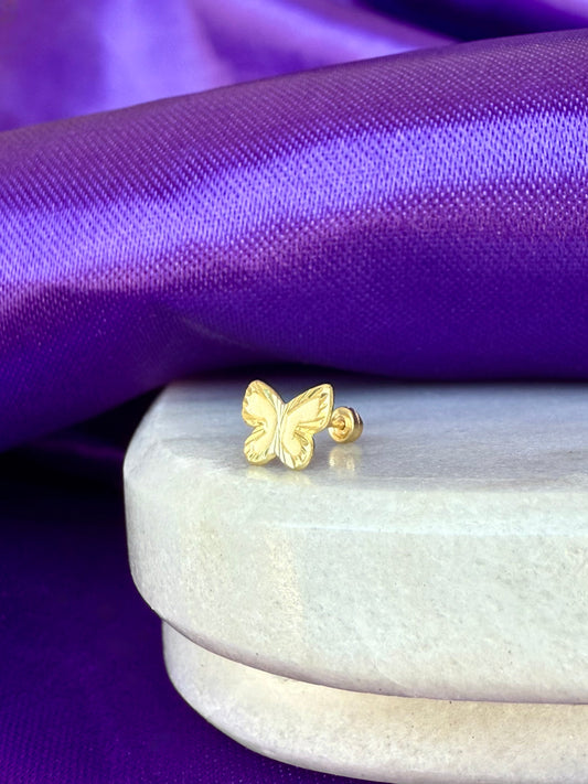Mariposa Diseño Oro 10k