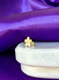 Flor Plana Oro 10k