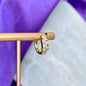 Hoop Triple Baguette Doble Brillo