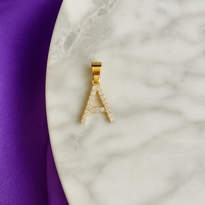 Dije Inicial "A" Med Oro 10k