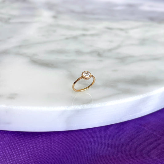 Hoop Single Spark Oro 14k