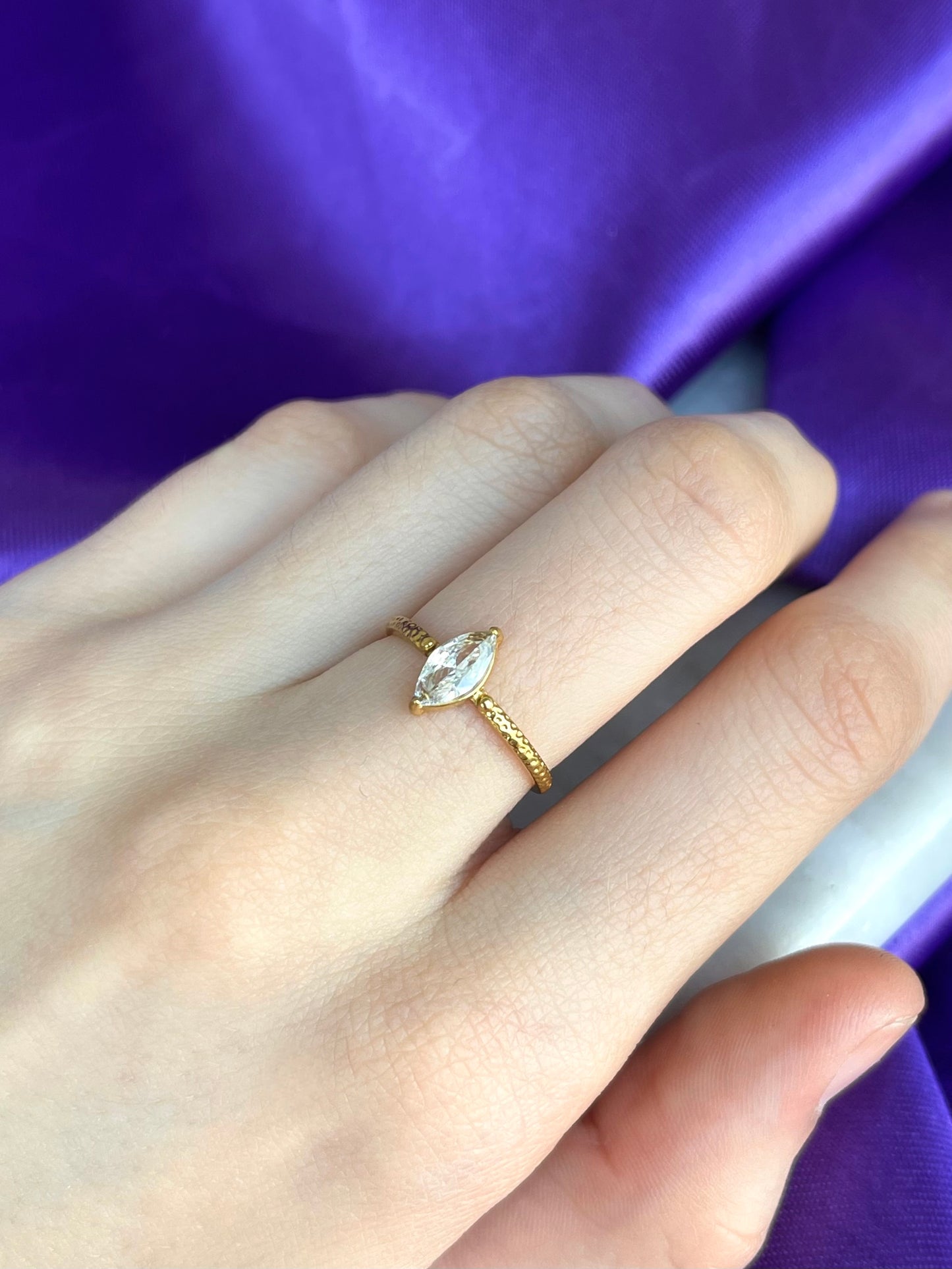 Anillo Marquise