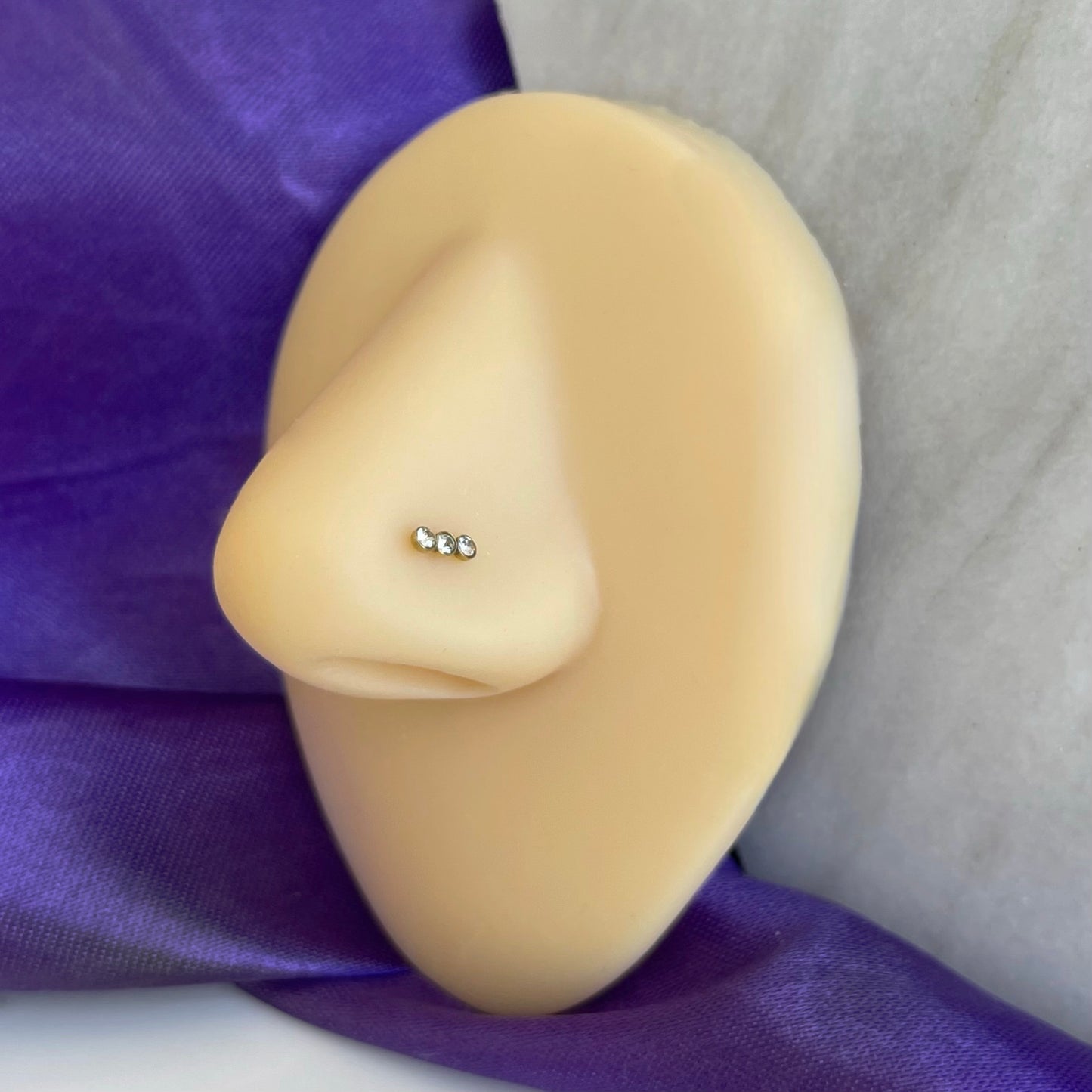 3 Brillos Horizontales Nostril